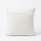 Pomegranate Trail Embroidered Botanical Cotton Cushion Cover