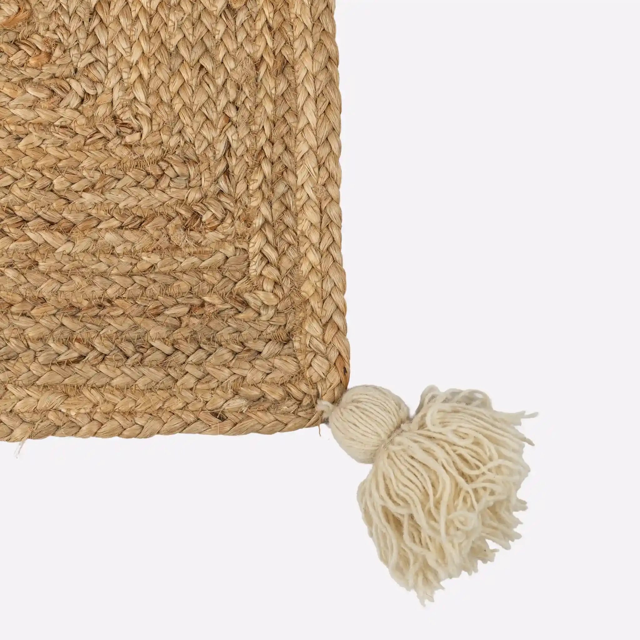 Dune Natural Woven Jute Table Runner