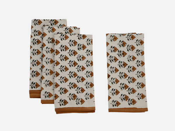 Ericson Block Print Cloth Napkins