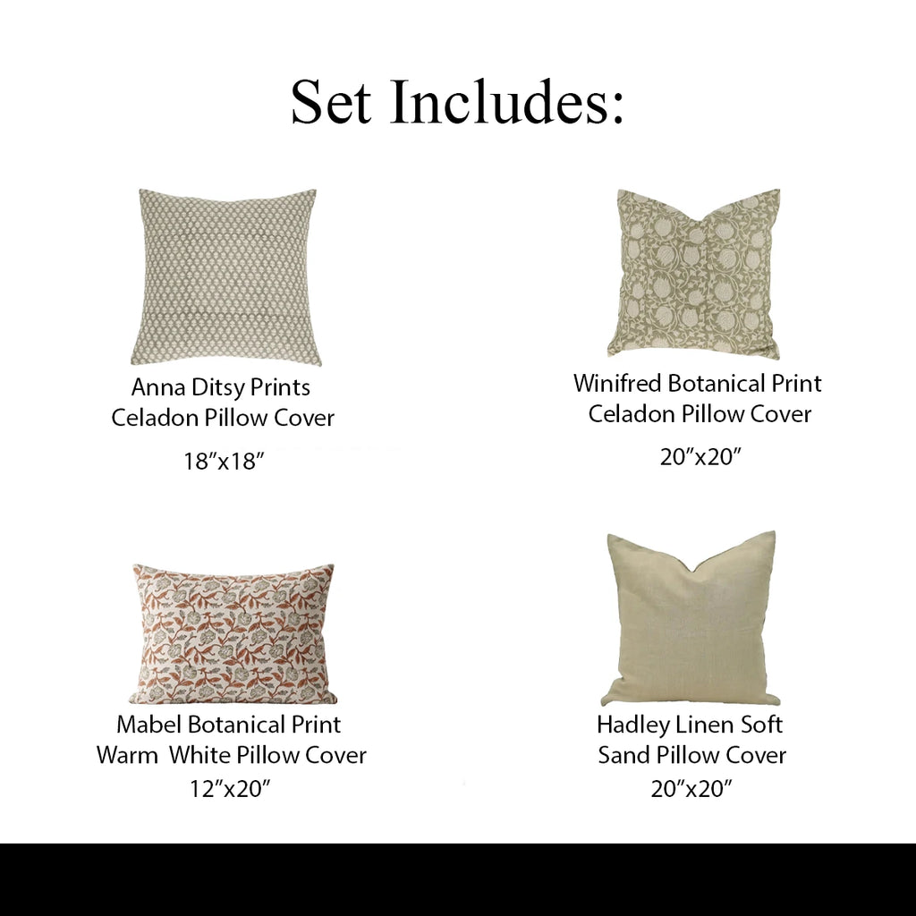 Soft Balance Pillow Cover (Set 4) Bundle