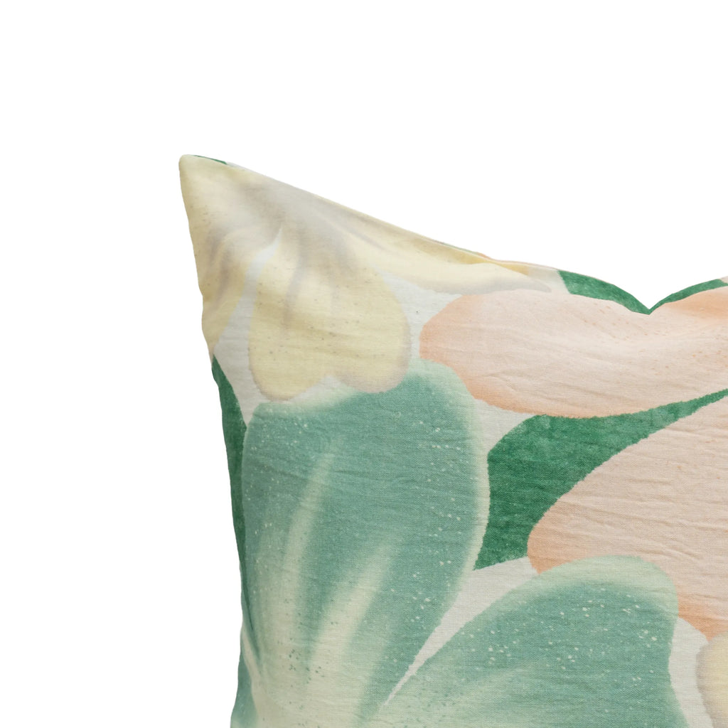 Soft Flora Pillow Cover