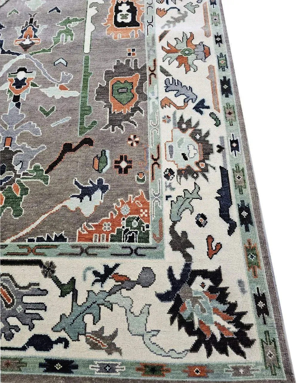 Asher Hand Knotted Oushak Rug Hand-Knotted