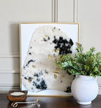 Luxe Hide Splatter Textile Wall Art Wall Art