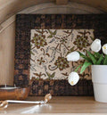 Hand-Pressed Blooms Textile Wall Art Wall Art
