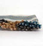 Handwoven Vintage Bhujodi Bed Throw - Seaside - 40 x 90