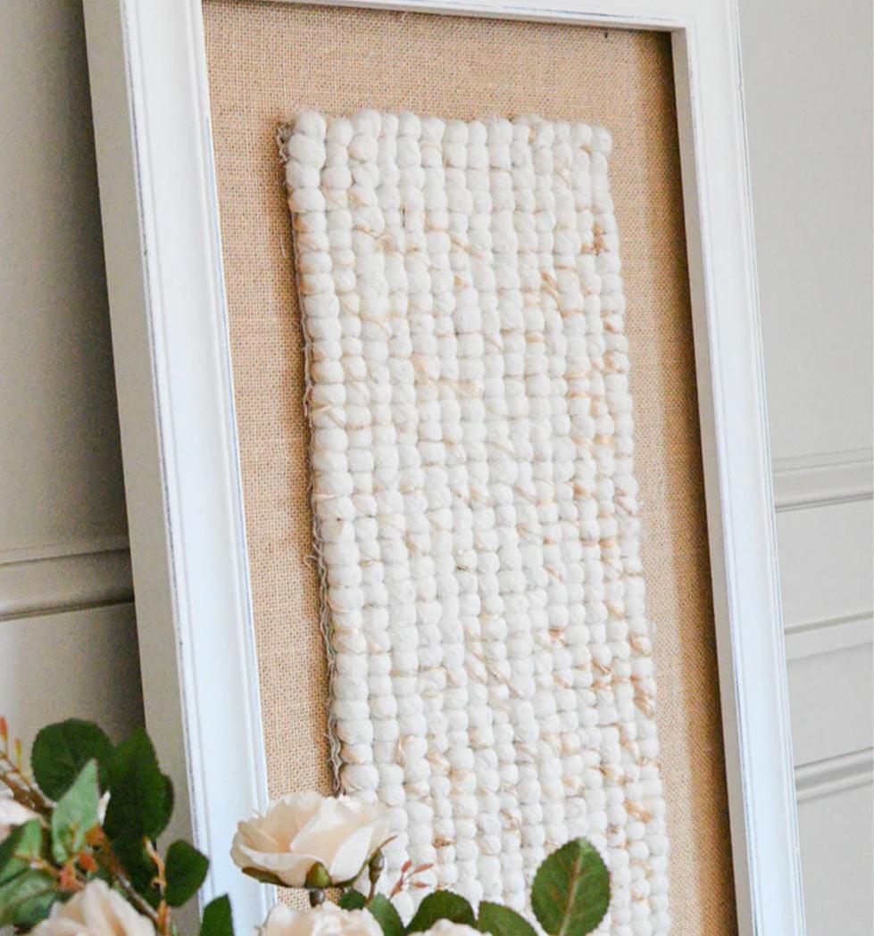 Woven Serenity Textile Wall Art Wall Art