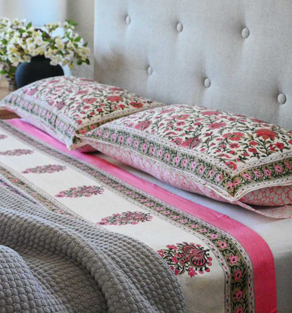 Meadow Luxe Bed Sheet Set Bedsheet