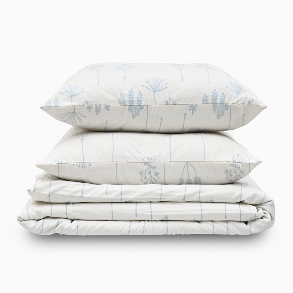 Floral Ground Bedsheet Set Bedsheet