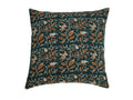 Sadie Botanical Print Deep Teal Pillow Cover Single Sided Pillow Covers