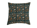 Sadie Botanical Print Deep Teal Pillow Cover Single Sided Pillow Covers