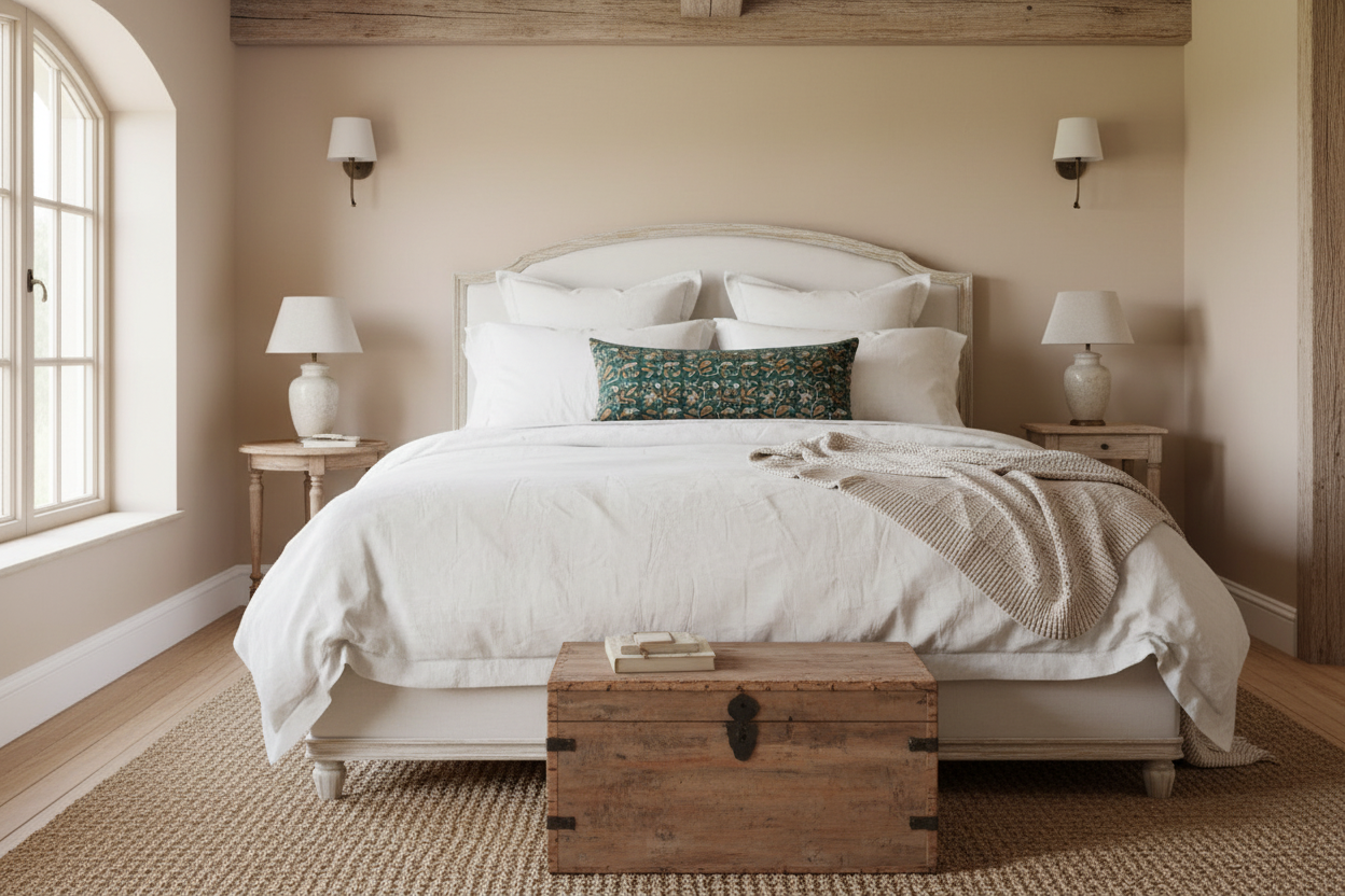 Sadie Botanical Print Deep Teal Pillow Cover Pillow Covers