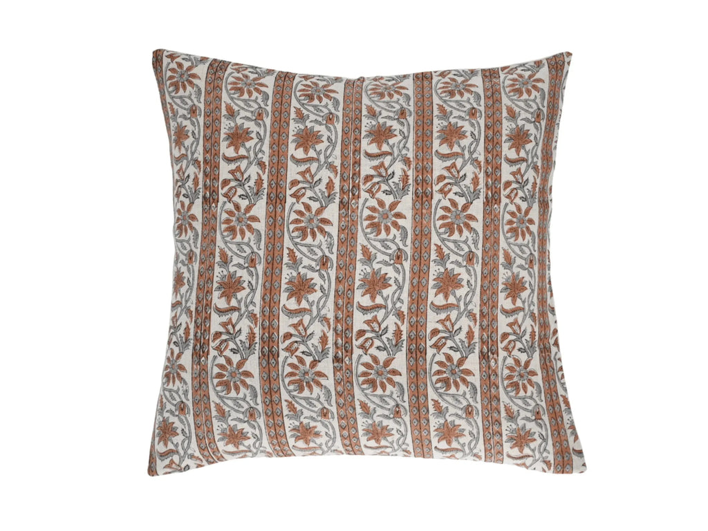 Matthew Botanical Print Warm White Pillow Cover 26" x 26" Double Sided Pillow Covers