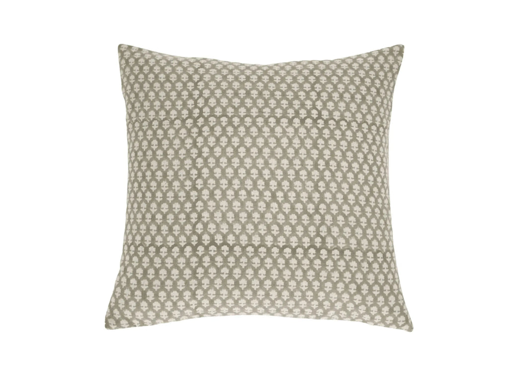 Anna Ditsy Prints Celadon Pillow Cover 26" x 26" Double Sided Pillow Covers