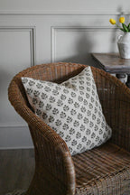 Gabby Ditsy Prints Beige Pillow Cover Pillow Covers