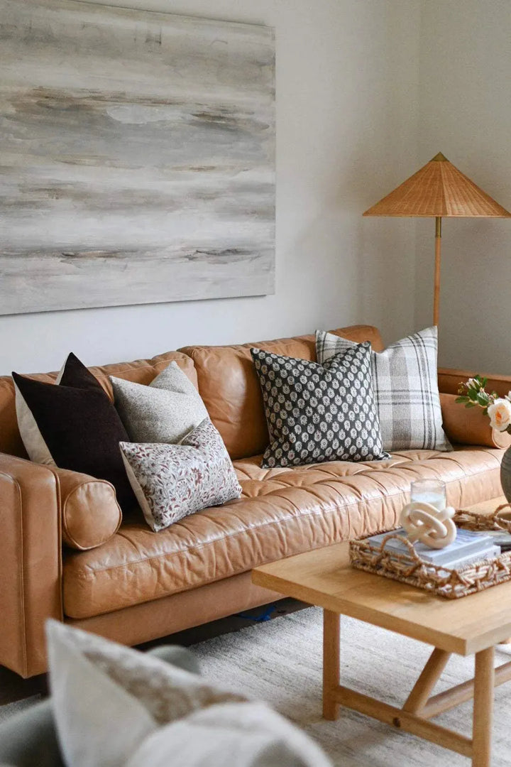 Maude Woven Pillow Cover - Maple Village Lane