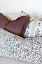 Vada Geometric Black Pillow Cover Pillow Covers