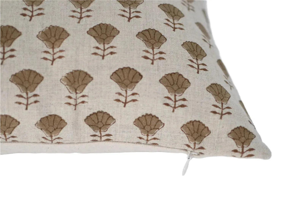Kira Ditsy Prints Oat Pillow Cover Pillow Covers