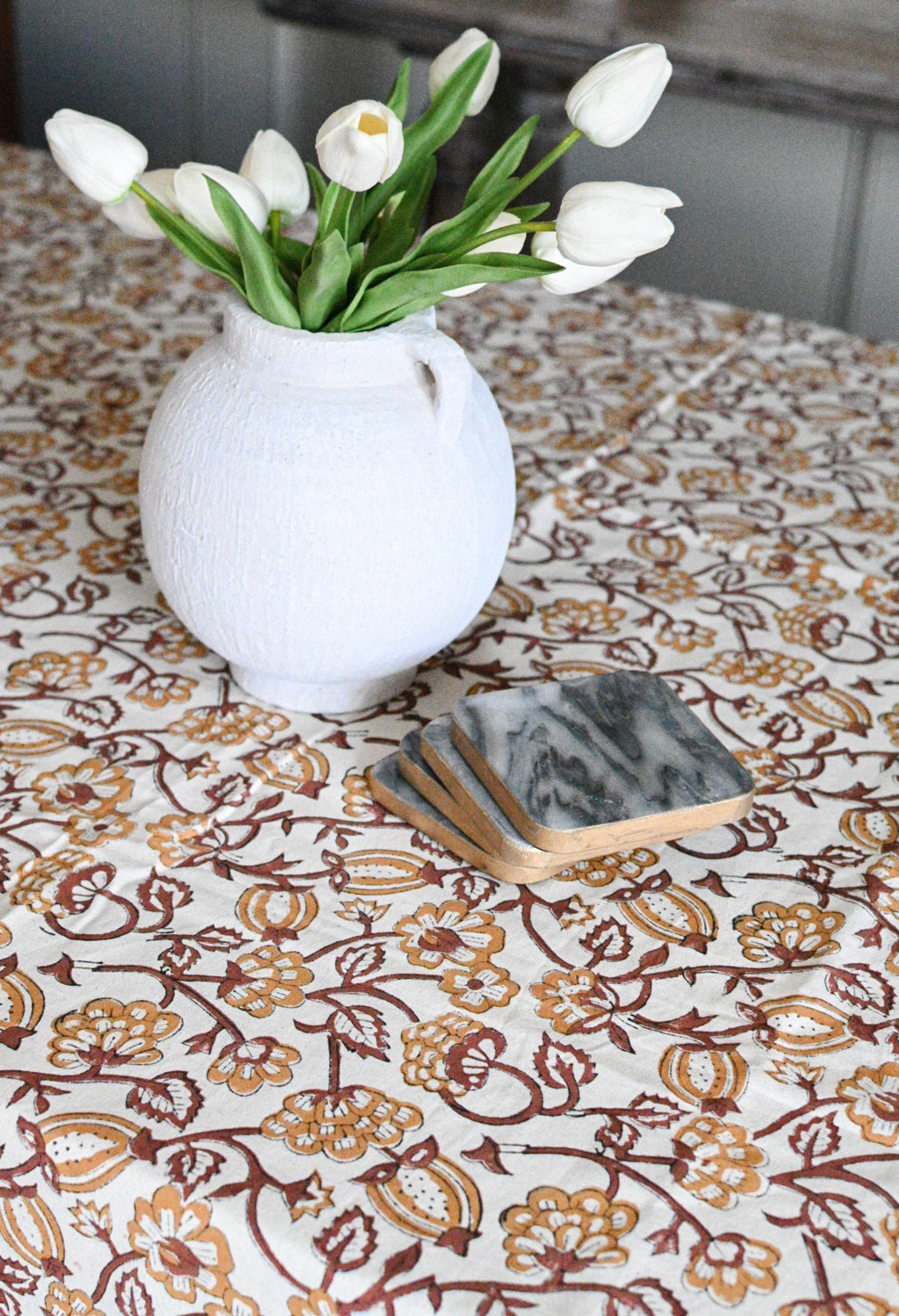 Beck Botanical Print Table Cloth