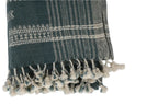 Bhujodi Table Runner - Blue Gray - Maple Village Lane