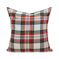 Winter Tartan Pillow Cover