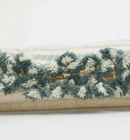 Handwoven Vintage Bhujodi Bed Throw - Azure - 40" x 90"