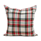 Winter Tartan Pillow Cover