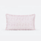 Vivienne Red Block Print Cotton Duvet Cover Set