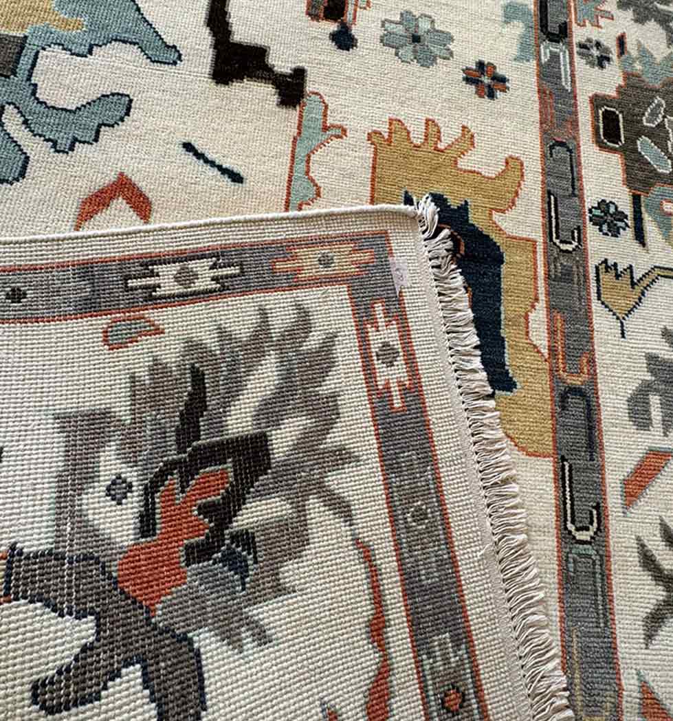 Ethan Hand Knotted Oushak Rug Hand-Knotted