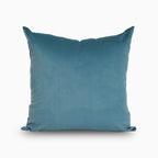 Teal Solid Velvet Cushion Cover Pillow Covers