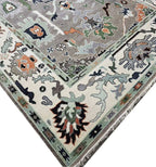 Asher Hand Knotted Oushak Rug Hand-Knotted