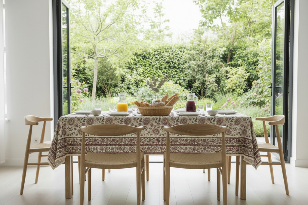 Lana Botanical Print Table Cloth