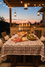 Lana Botanical Print Table Cloth