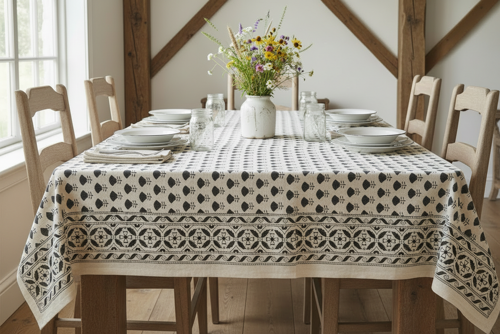 Carly Ditsy Prints Table Cloth Table Cloth