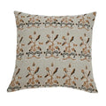 Anastasia Abstract Natural Linen Pillow Cover Single Sided Pillow Covers