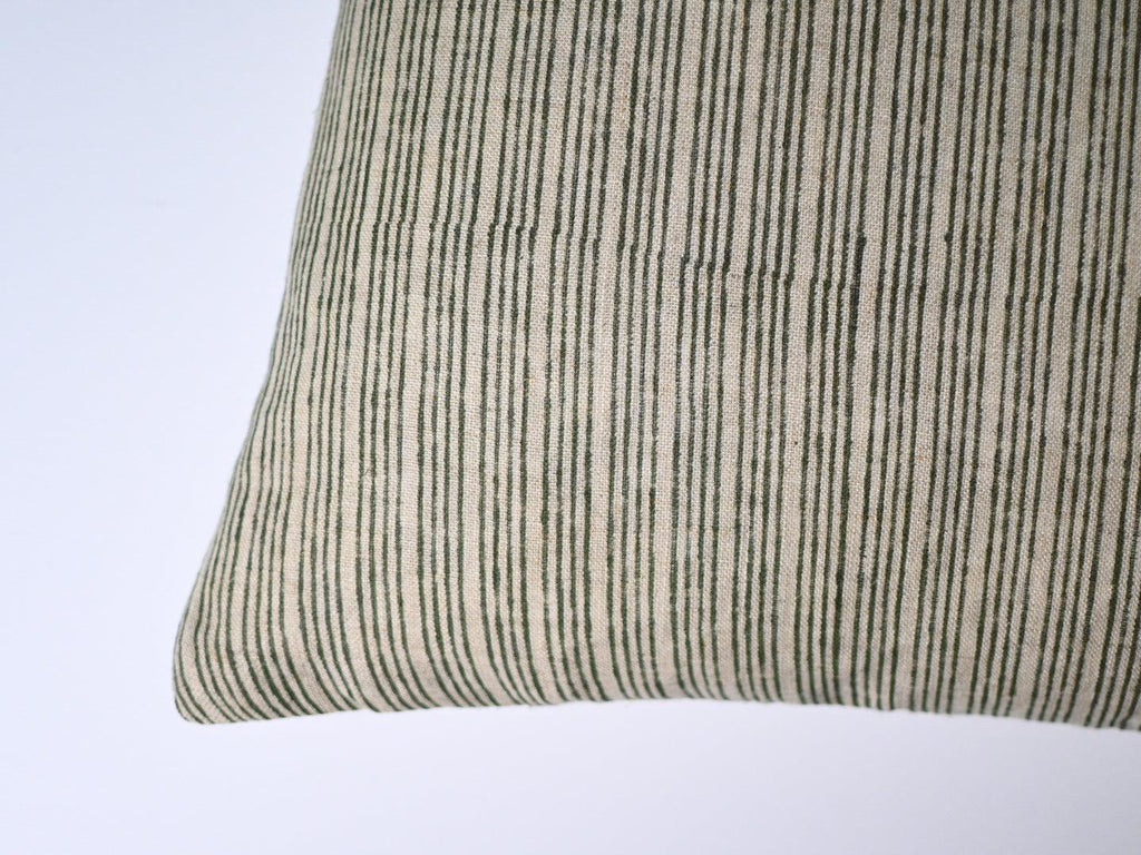 Norton Stripe Warm White Pillow Cover Pillow Covers