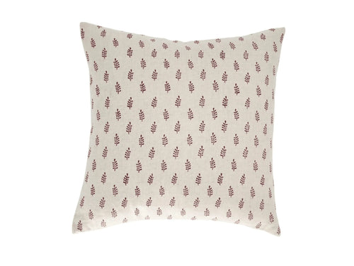 Audrey Ditsy Prints Oat Pillow Cover 26" x 26" Double Sided Pillow Covers