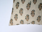 Talena Ditsy Prints Warm White Pillow Cover Pillow Covers