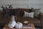 Cream Velvet Pumpkin Home Decor