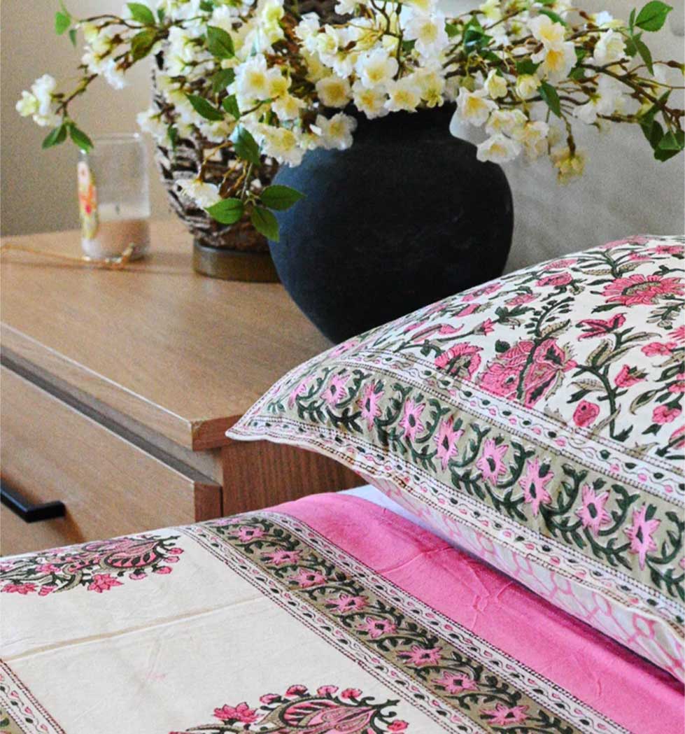 Meadow Luxe Bed Sheet Set Bedsheet