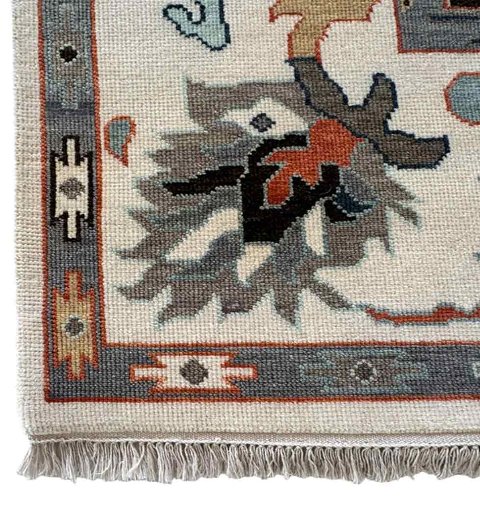 Ethan Hand Knotted Oushak Rug Hand-Knotted