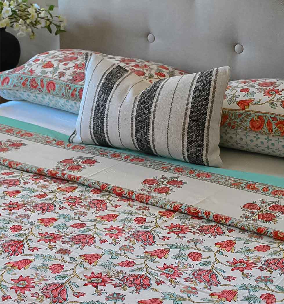 Petal Whisper Bed Sheet Set Bedsheet