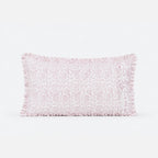 Vivienne Red Block Print Cotton Duvet Cover Set