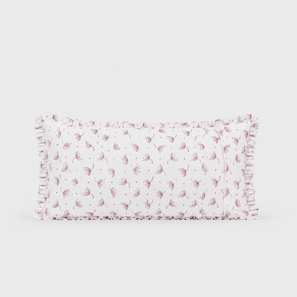 Dandellions Block Print Cotton Duvet Cover Set
