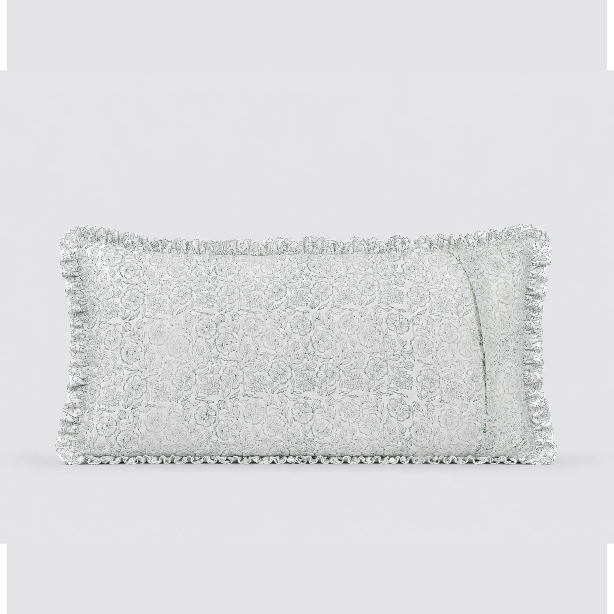 Veronica Block Print Cotton Duvet Cover Set