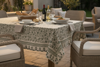 Eleanor Botanical Print Table Cloth Table Cloth