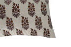 Bernadette Ditsy Prints Oat Pillow Cover Pillow Covers