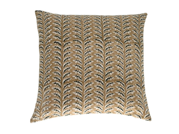Scottie Block Print Pillow Cover