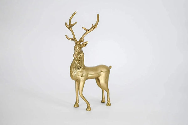 Gold Standing Deer