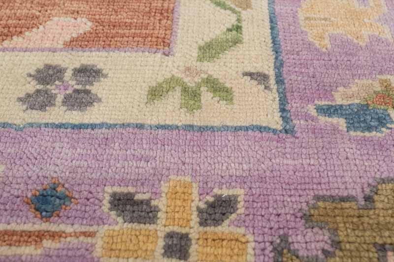 Florence Hand-Knotted Wool Oushak Rug Hand-Knotted