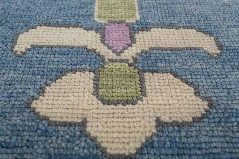 Florence Hand-Knotted Wool Oushak Rug Hand-Knotted